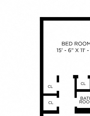 1 BD - 1 BA